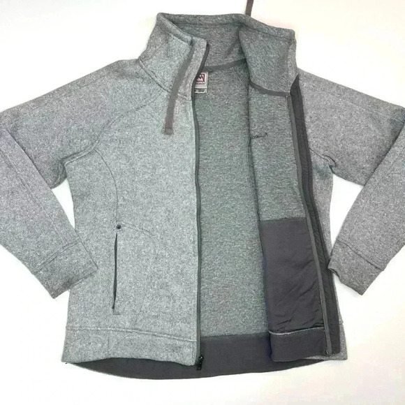 Avalanche Women’s Full Zip Mock Neck Sweater, Thermal Layering Jacket Size- XL - Picture 11 of 14